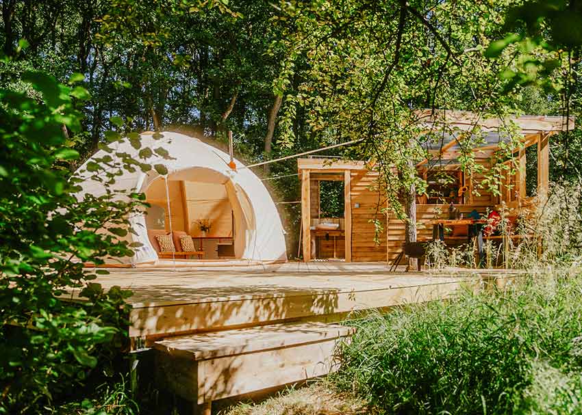 Creekside - Boutique glamping in Yorkshire